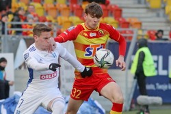 Jagiellonia w zapaści. Udany debiut Pavola Stano [WIDEO]
