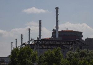 Zaporoška nuklearna elektrana na slici od 15. juna 2023.