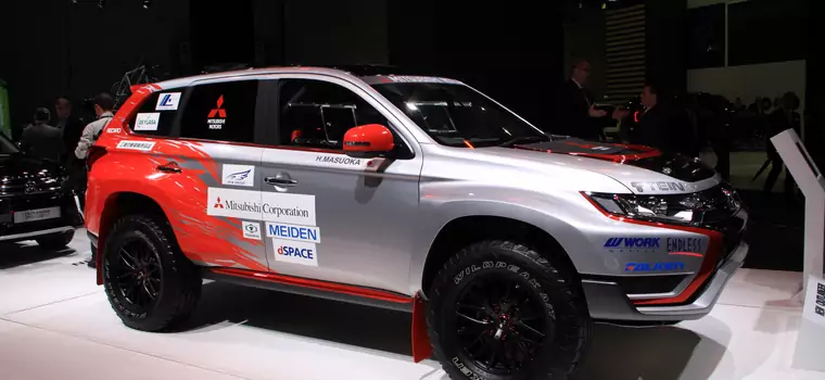 Mitsubishi Outlander PHEV - rajdowa hybryda (Frankfurt 2015)