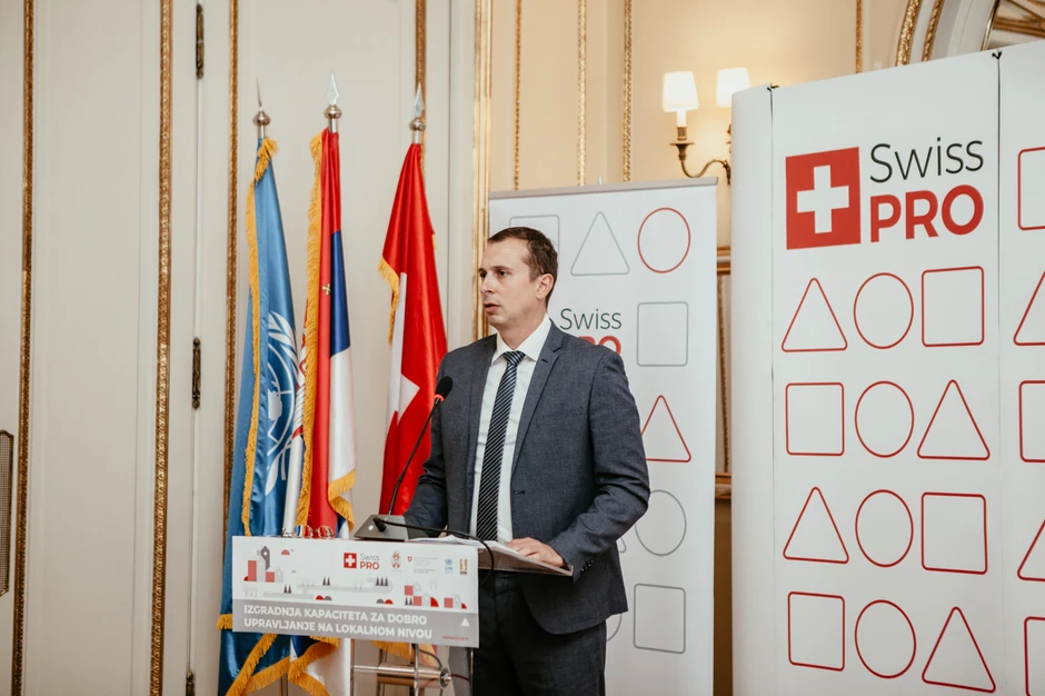 Petar Vasilev, nacionalni programski službenik Švajcarske kancelarije za saradnju