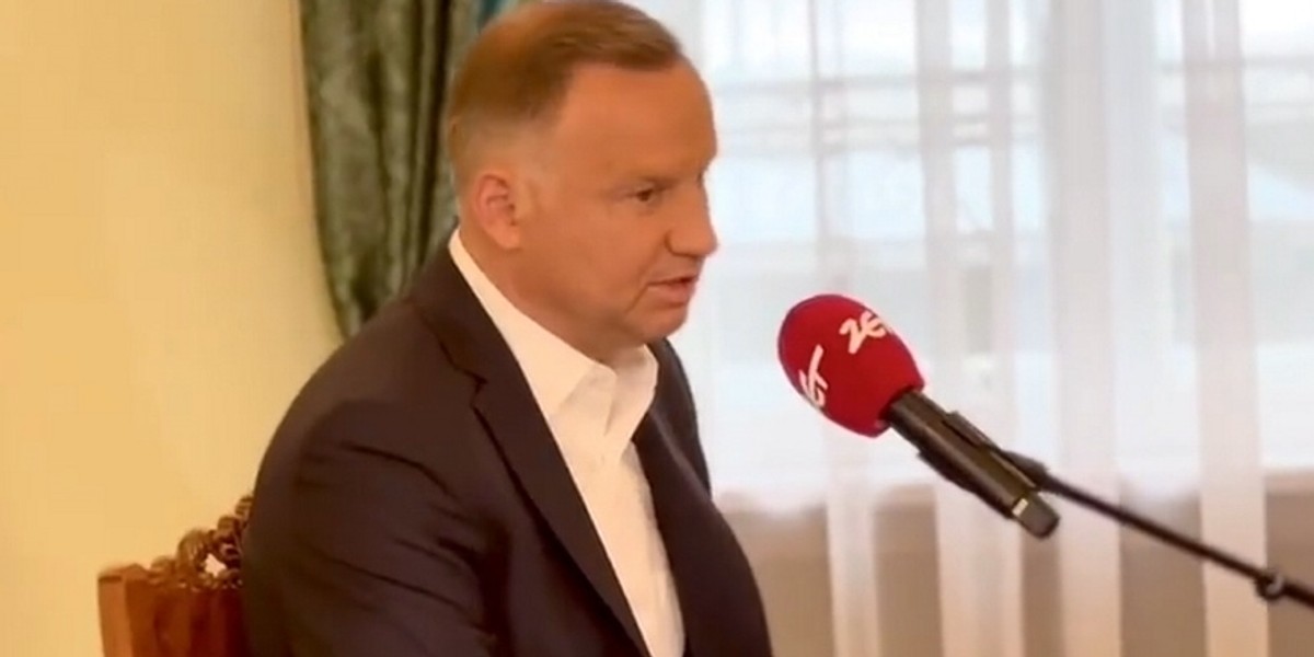 Andrzej Duda zapewni, że żywności w Polsce nie zabraknie.