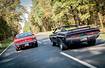 Ford Mustang Mach 1 kontra Dodge Challenger R/T Convertible