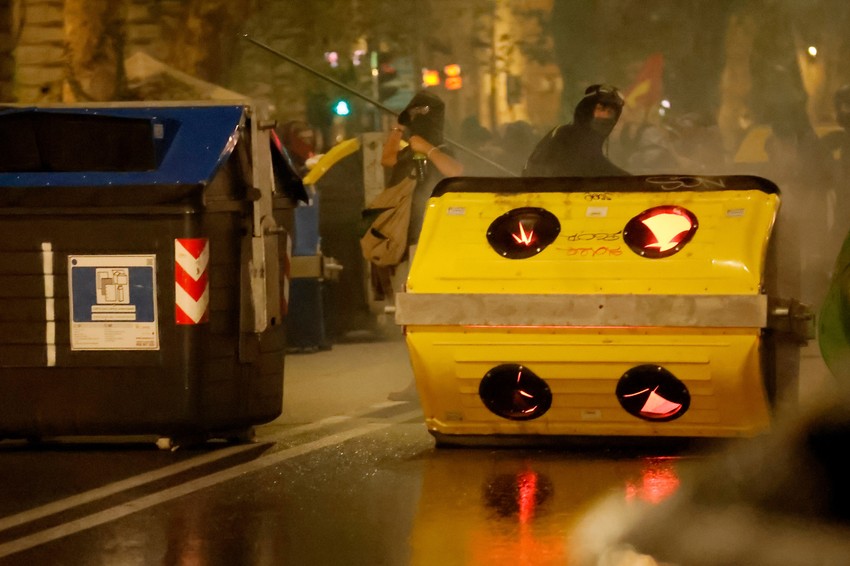 Sukobi u Rimu tokom marša za Gazu 4. oktobra