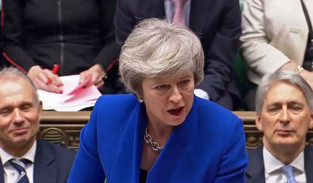 London, parlament, Tereza Mej, EPA