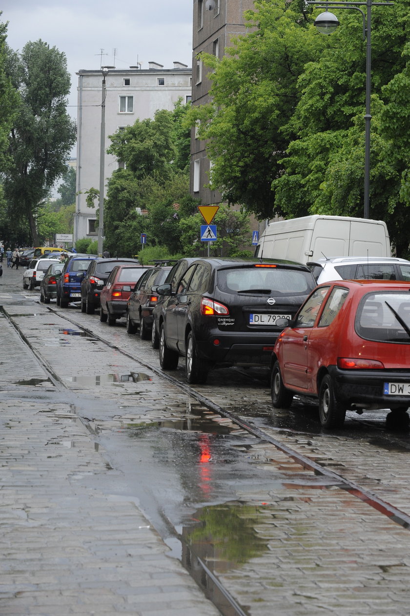 Korek samochodowy na ul. Muzealnej