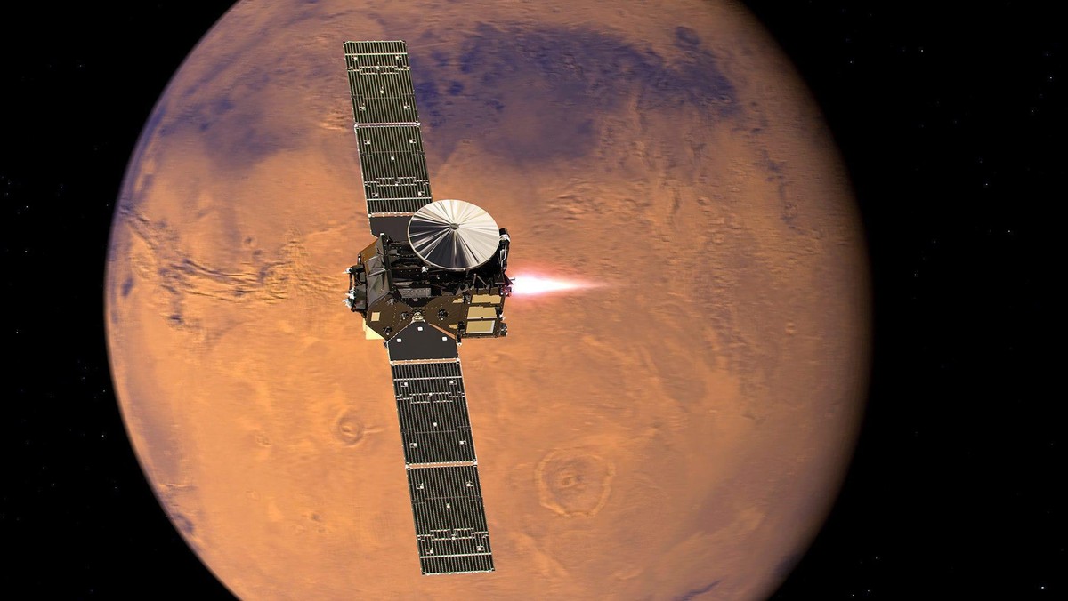 ExoMars 2016 TGO enters orbit