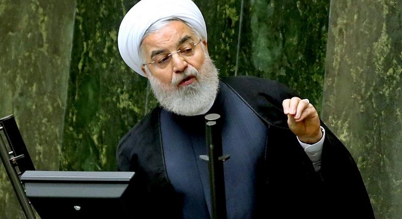 Iran's President Hassan Rouhani dismisses French talk of a possible meeting with US counterpart Donald Trump, saying Tehran does not want bilateral talks with Washington