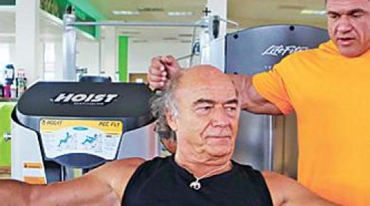 Testépítőversenyre gyúr 62 évesen Szigeti