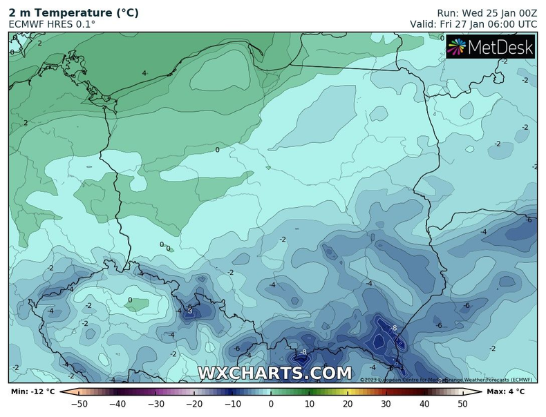 W wielu regionach poranek przyniesie ujemną temperaturę