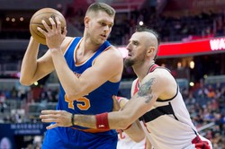 Liga NBA: Dobry mecz Marcina Gortata. Wizards lepsi od Knicks