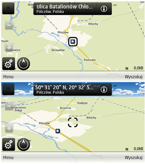 Ogromna zaleta Nokii, nie tylko zresztą N8, to znakomita nawigacja Ovi Mapy. Mapy wgrywamy z peceta, więc telefon nie musi dociągać ich z sieci. Dzięki temu zabawa GPS-em nie kosztuje (jak choćby w Androidzie)