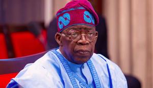 Nigerian president Bola Tinubu