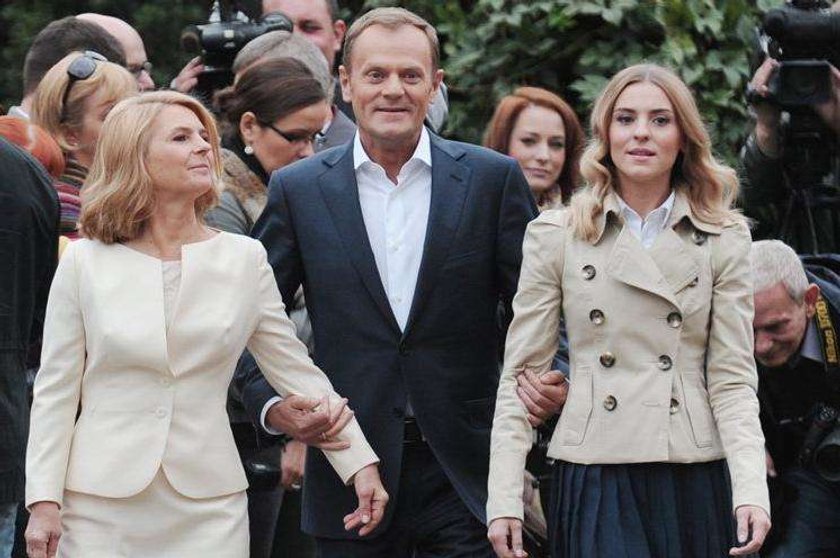 wybory 2011, donald tusk, kasia tusk, głosowanie