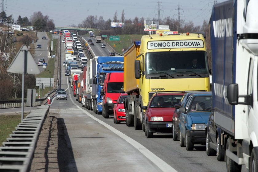 Wypadek na obwodnicy Trójmiasta