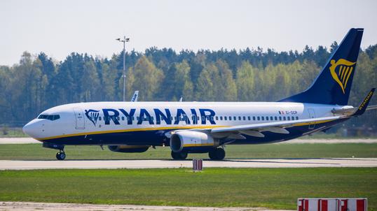 Ryanair może przenieść samoloty z Irlandii do Polski