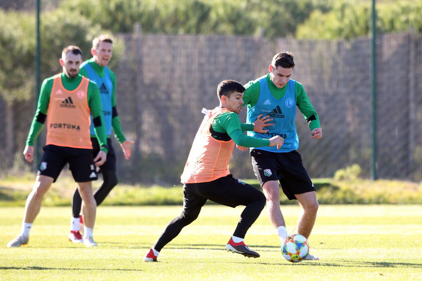 Pilka nozna. Sparing. Legia Warszawa - Clube Olimpico do Montijo. 15.01.2019