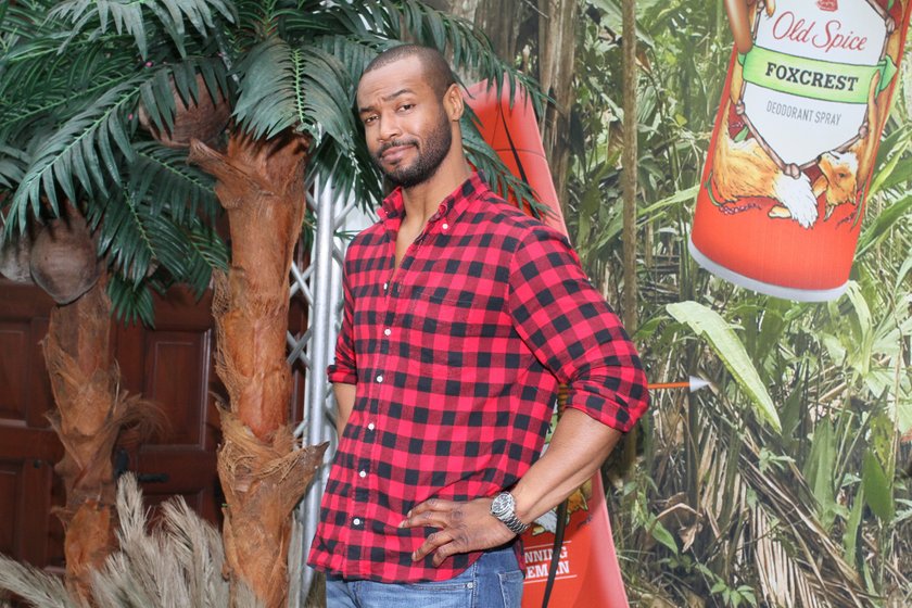 Isaiah Mustafa facet z reklamy Old Spice