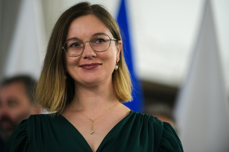La diputada Polina Matysiak del Partido Razm