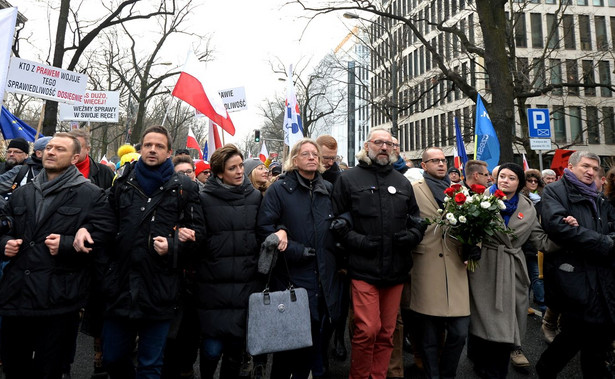 Joanna Mucha: Zostałam poturbowana, pobita przez Straż Marszałkowską