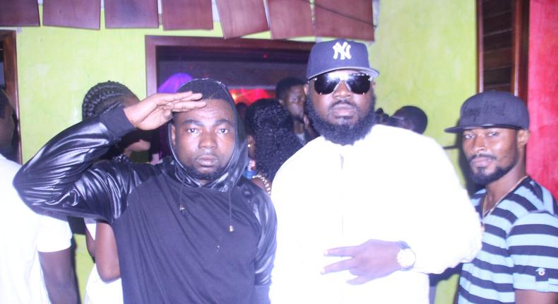 Stranjah and Zeal at Sayoo video premiere at Bella Roma