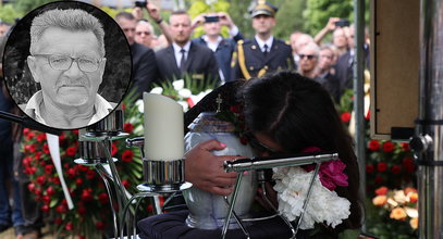 Prezydencka para na pogrzebie Jacka Zielińskiego. Andrzej Duda mówił o muzyce zakochanych, a w kościele bił dzwon Zygmunta