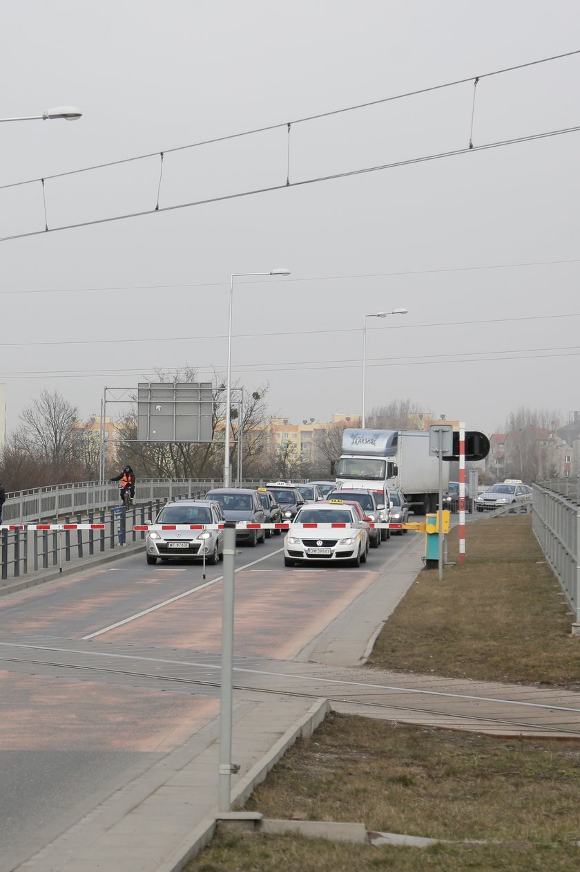 Przejazd kolejowy na ul. Strzegomskiej