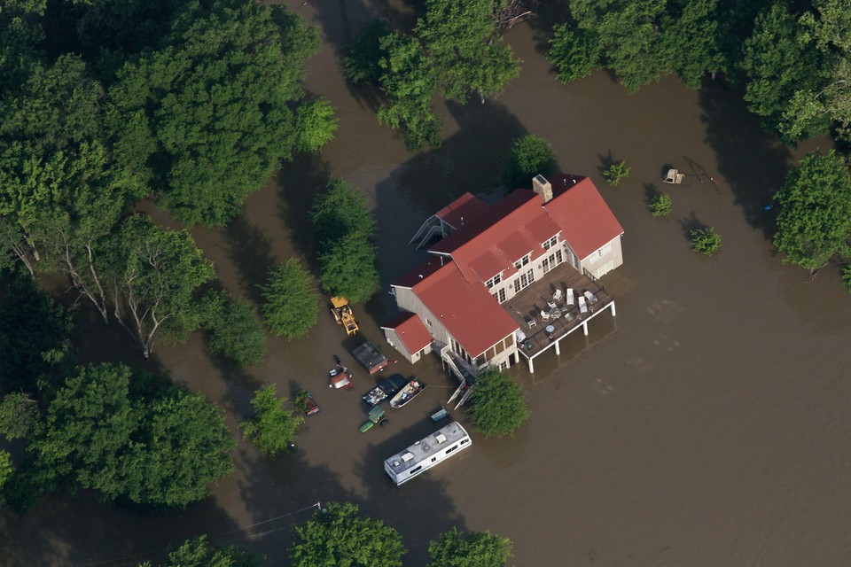 USA MISSISSIPPI RIVER FLOODING