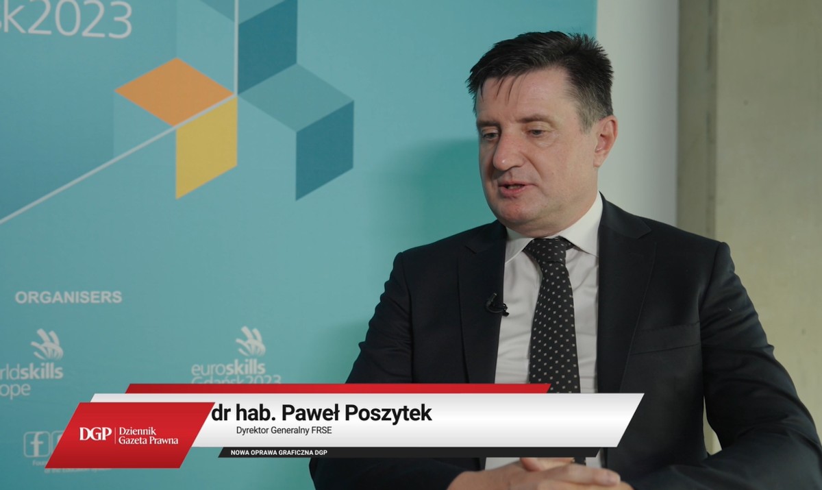 dr hab. Paweł Poszytek, dyrektor generalny FRSE