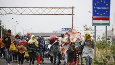 Węgry Uchodźcy Austria