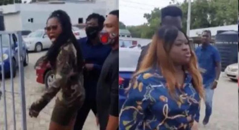 Sista Afia and Freda Rhymz fight at TV3