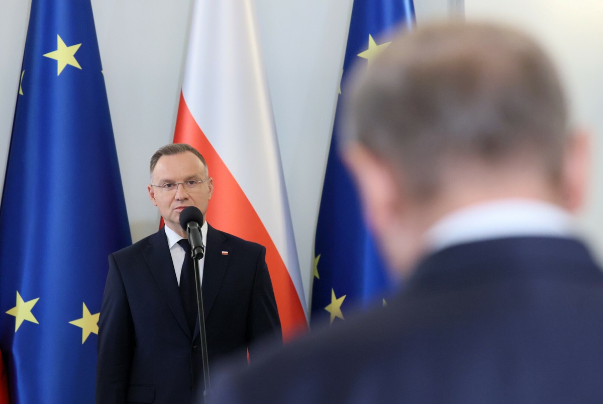 Andrzej Duda i Donald Tusk