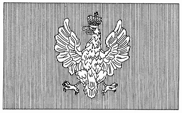 Chorągiew Polska - wzór 1919.