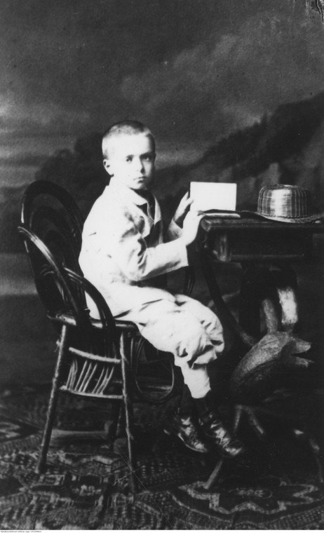 Stanisław Wyspiański w wieku 6 lat