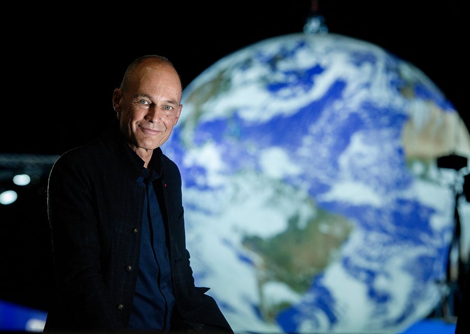 Bertrand Piccard na COP26, Glasgow, 2021 (c) Solar Impulse Foundation - Peter Sandground