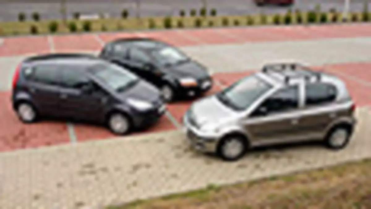 Chevrolet Aveo 1.4, Mitsubishi Colt 1.3, Toyota Yaris 1.3 - Optymalne moc i wymiar