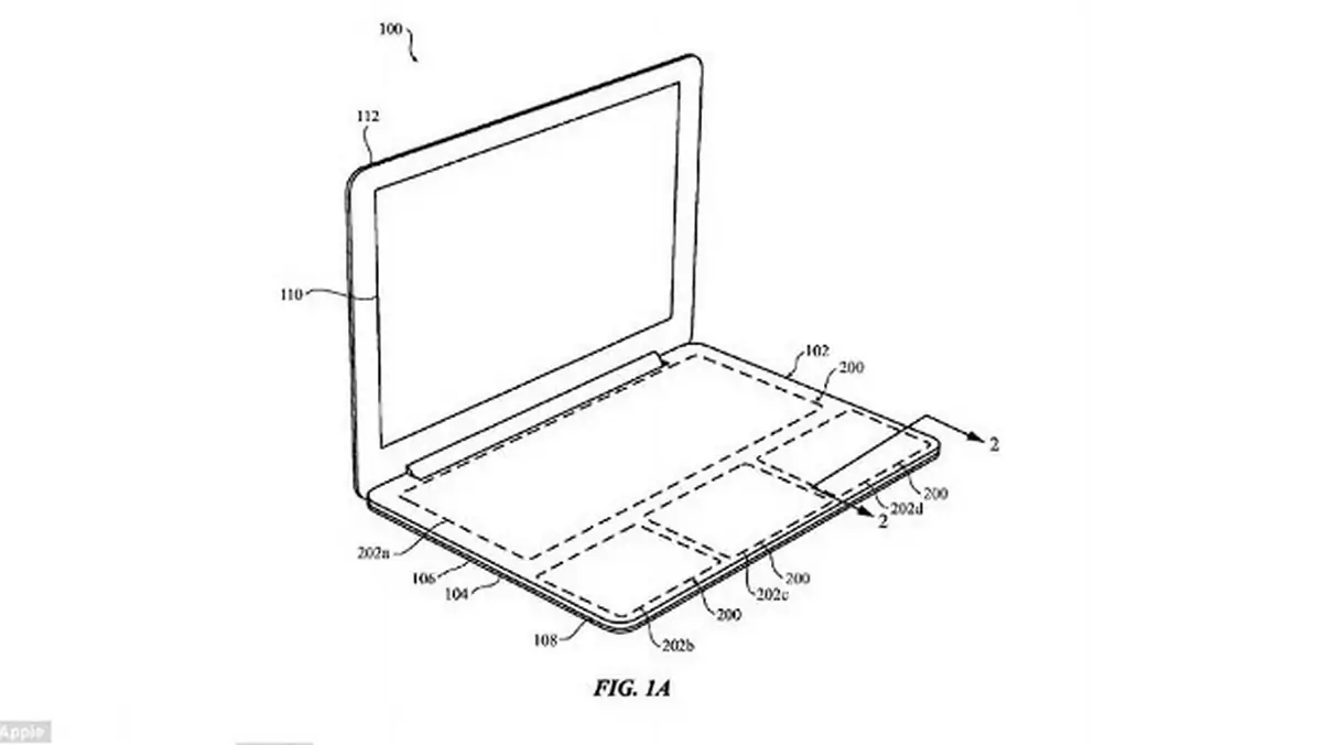 Apple wymyśla laptopa na nowo. Co powiecie na Macbooka... bez klawiatury?