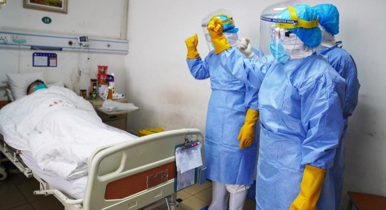 File image of a patient in quarantine. Coronavirus update: Italian national quarantined in Lamu County after seeking treatment