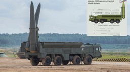 ukraina trafiona nową, potężną rosyjską rakietą.