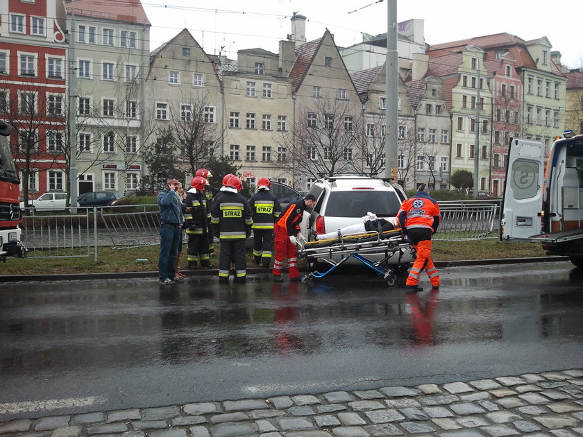 Wypadek na Nowym Świecie we Wrocławiu