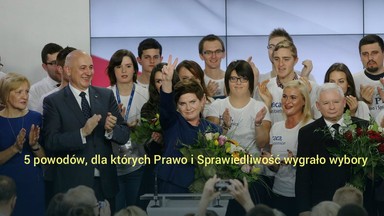 5 powodów, dla których Prawo i Sprawiedliwość wygrało wybory