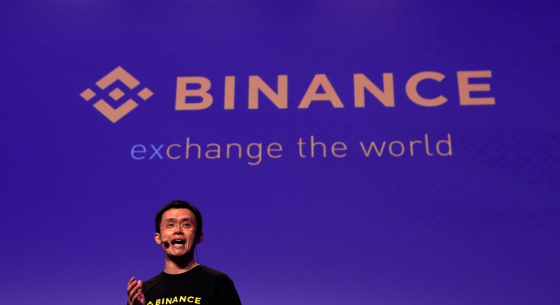 Binance CEO, Changpeng Zhao.REUTERS/Darrin Zammit Lupi