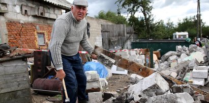 Pomogliśmy panu Włodkowi. Stracił dom w nawałnicy