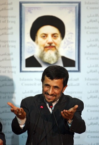 IRAQ-IRAN-DIPLOMACY-AHMADINEJAD-HAKIM