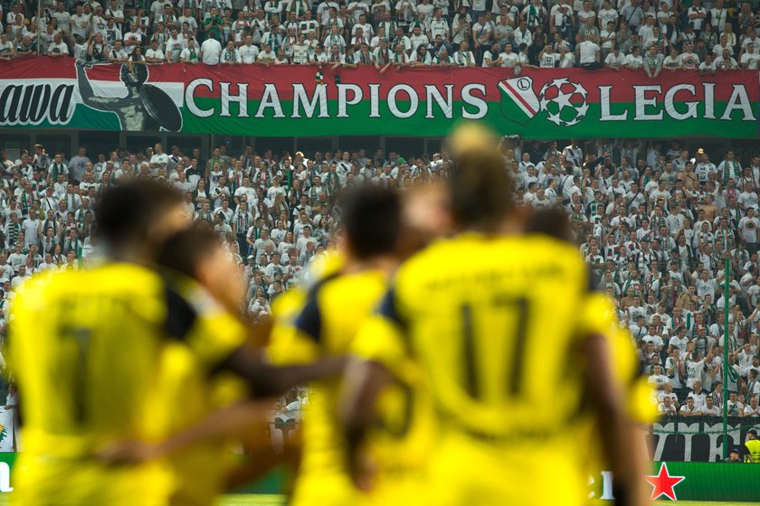 Legia Warszawa bez kary za rasizm po meczu z Borussią Dortmund