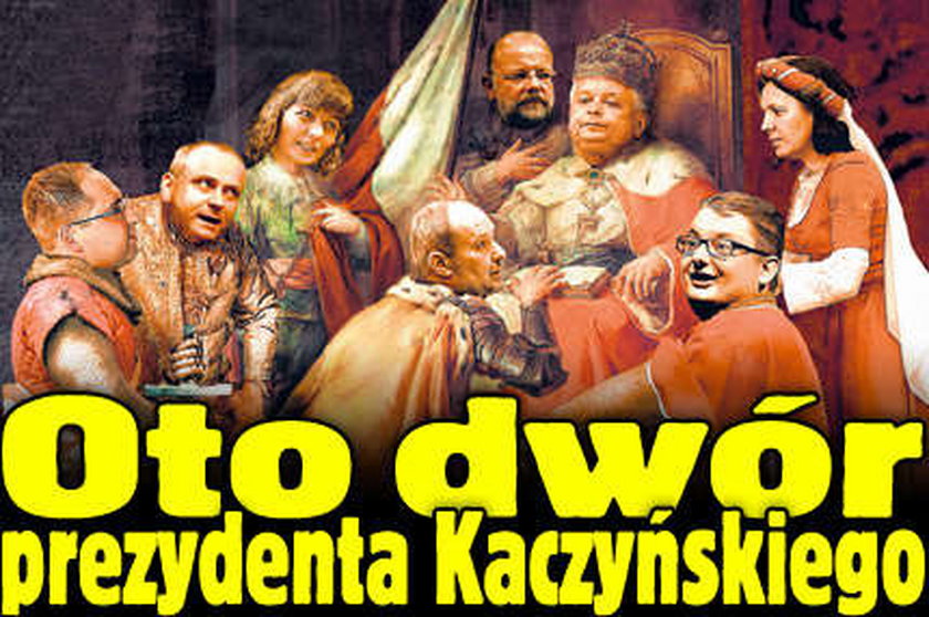 Oto dwór prezydenta Kaczyńskiego