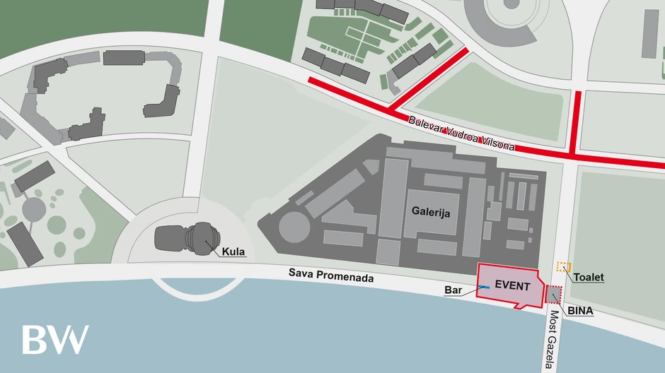 Mapa: Evo gde je bina, a šta je zatvoreno za saobraćaj (crvene linije)