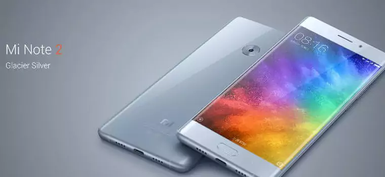 Xiaomi Mi Note 3 też zostanie pokazany w poniedziałek