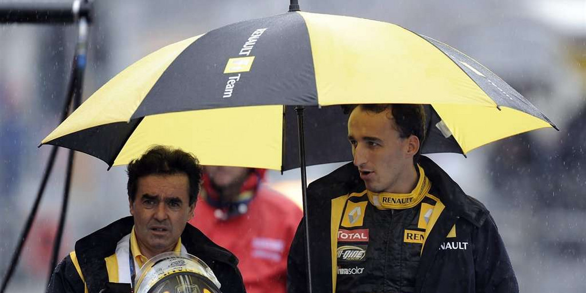 RoberRobert Kubica musi liczyć na deszcz