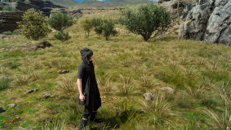 Final Fantasy XV Windows Edition - NVIDIA Turf Effects - wyłączone