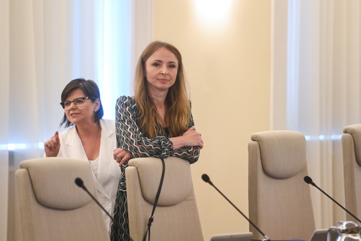 Izabela Leszczyna i Agnieszka Dziemianowicz-Bąk